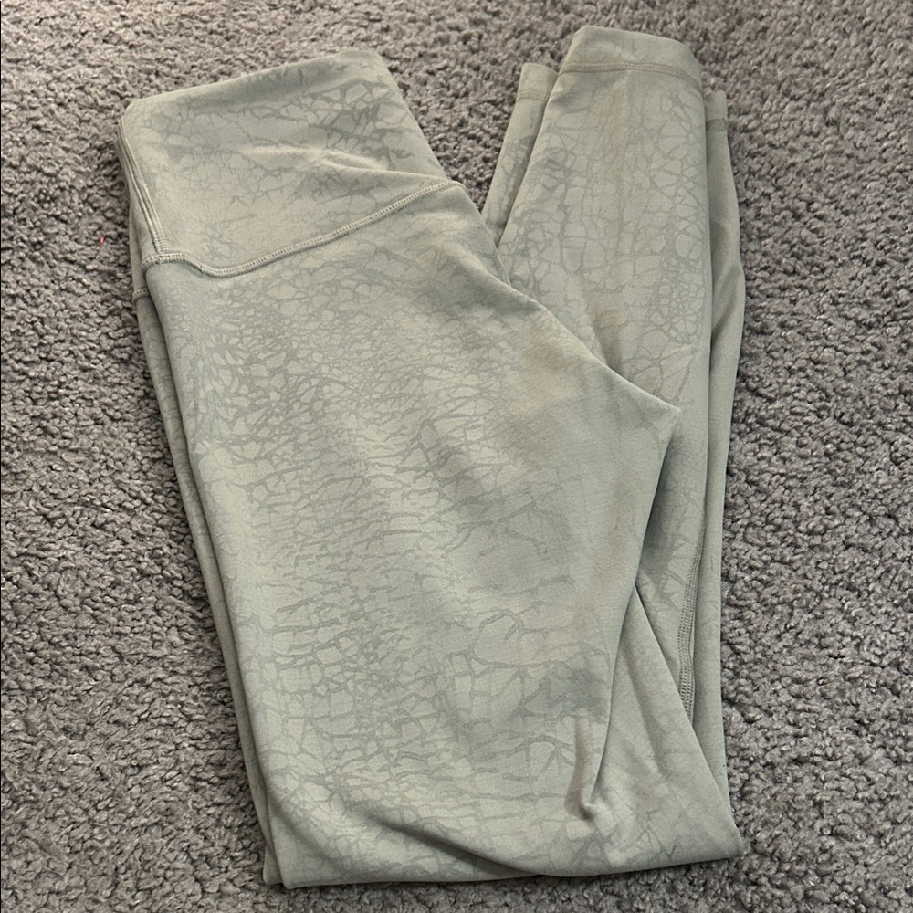 lululemon athletica Textured Leggings in Gray